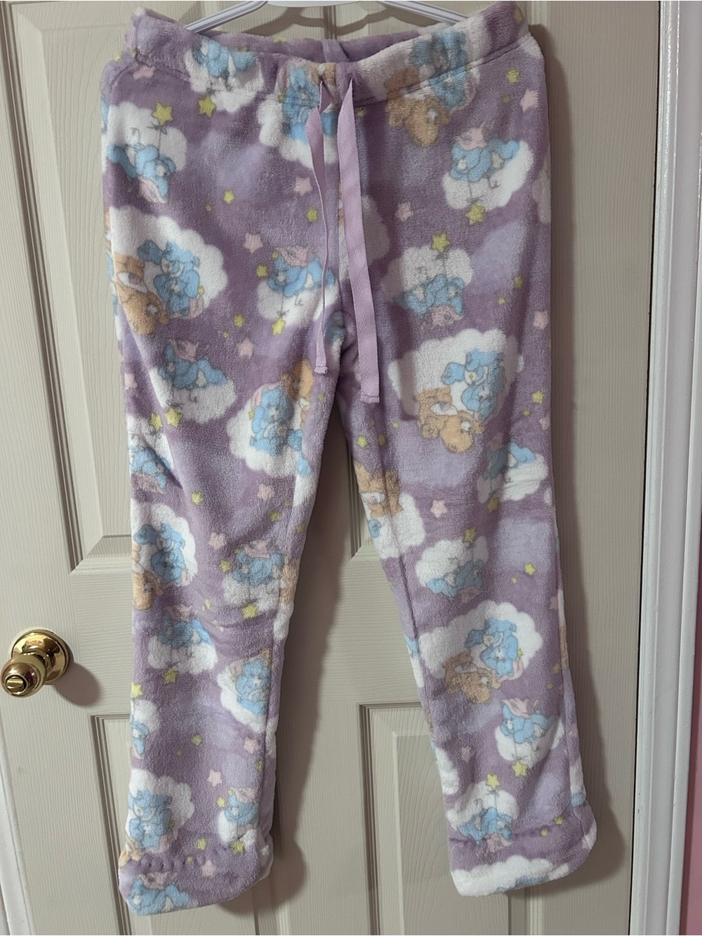 Care Bears Lavender Plush Pajama Lounge Pants